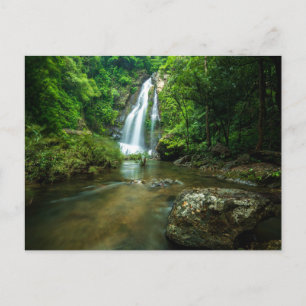 Wasserfälle Tamnung Waterfall, Phuket Thailand Postkarte