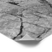 Wasserfälle über der Brockway-Schlucht Poster (Ecke)