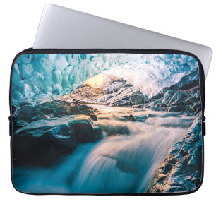 Wasserfälle Vatnajokull Glacier, Ost-Island Laptopschutzhülle