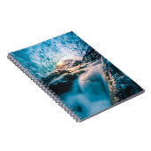 Wasserfälle | Vatnajokull Glacier, Ost-Island Notizblock (Rechte Seite)