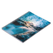 Wasserfälle | Vatnajokull Glacier, Ost-Island Notizblock (Linke Seite)