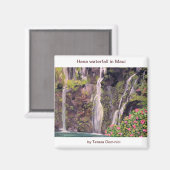 Wasserfälle von Hana in Maui, Hawaii Magnet (Vorderseite/Rückseite)