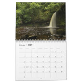 Wasserfälle von Wales 2010 Kalender (Jan 2027)