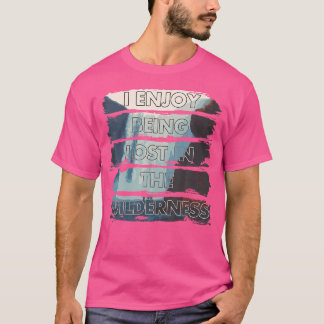 Wasserfälle - Wandern und Camping Wilderness T-Shirt