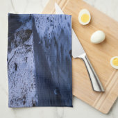 Wasserfälle | Wasserfall Skógafoss Geschirrtuch (Viertel Falte)