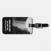 Wasserfälle | Wasserfall Skogafoss, Island Gepäckanhänger (Vorderseite horizontal)