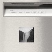 Wasserfälle | Wasserfall Skogafoss, Island Magnet (In Situ (Geschirrspüler))