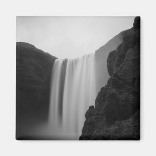 Wasserfälle   Wasserfall Skogafoss, Island Magnet