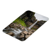 Wasserfälle | Wasserfall Svartifoss, Südisland Magnet (Linke Seite)