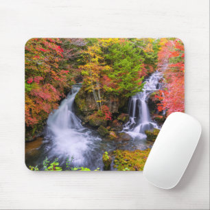 Wasserfälle Wasserfälle Nikko Japan Fall Mousepad
