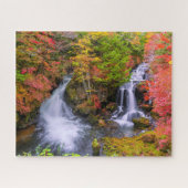 Wasserfälle | Wasserfälle Nikko Japan Fall Puzzle (Horizontal)