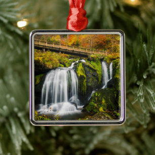 Wasserfälle Wasserfälle Triberg, Deutschland Ornament Aus Metall