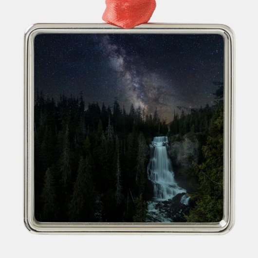 Wasserfälle | Whistler Olympischer Park Ornament Aus Metall (Vorne)