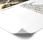 Wasserfälle, WI Panoramablick - 1880 Poster (Ecke)