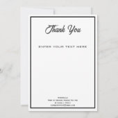 Wasserfälle Wolle Needle Felge Art Print Vielen Da Dankeskarte (Rückseite)