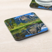 Wasserfälle | Yosemite Falls, Kalifornien Getränkeuntersetzer (Linke Seite)