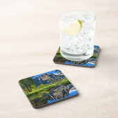 Wasserfälle | Yosemite Falls, Kalifornien Getränkeuntersetzer (Rechte Seite)