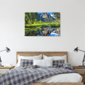 Wasserfälle | Yosemite Falls, Kalifornien Leinwanddruck (Insitu (Schlafzimmer))