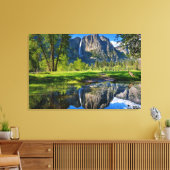 Wasserfälle | Yosemite Falls, Kalifornien Leinwanddruck (Insitu (Wohnzimmer))