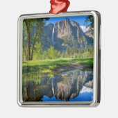 Wasserfälle | Yosemite Falls, Kalifornien Ornament Aus Metall (Links)