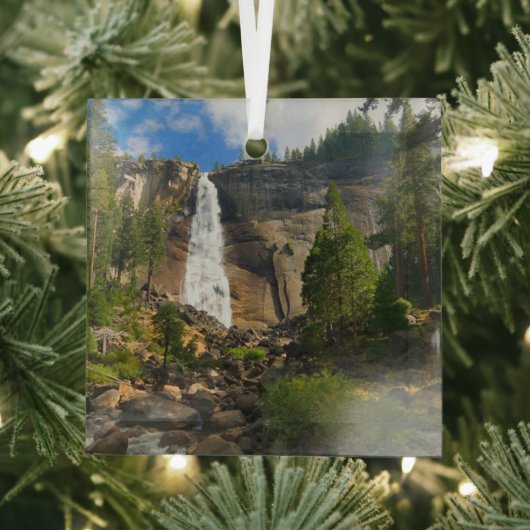Wasserfälle | Yosemite National Park Ornament Aus Glas (Insitu)