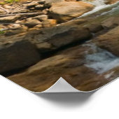 Wasserfälle | Yosemite National Park Poster (Ecke)