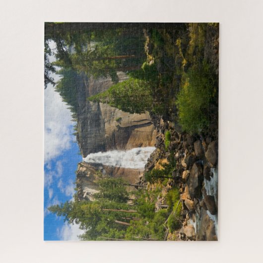 Wasserfälle | Yosemite National Park Puzzle (Vertikal)