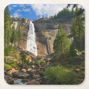 Wasserfälle Yosemite National Park Rechteckiger Pappuntersetzer