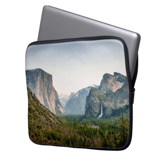 Wasserfälle | Yosemite Valley National Park Laptopschutzhülle (Vorderseite Links)