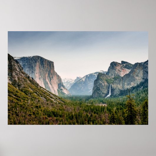 Wasserfälle | Yosemite Valley National Park Poster (Vorne)
