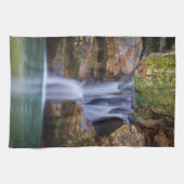 Wasserfälle | Zedernfälle, Ohio Geschirrtuch (Horizontal)