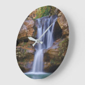 Wasserfälle | Zedernfälle, Ohio Große Wanduhr (Winkel)