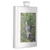 Wasserfallflasche Flachmann (Rechts)