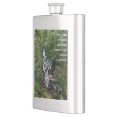Wasserfallflasche Flachmann (Links)