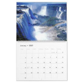 Wasserfallkalender Kalender (Jan 2027)