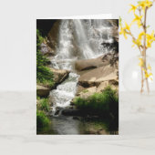 Wasserfallkarte Karte (Gelbe Blume)