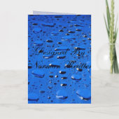 Wasserfallkarte Karte (Rückseite)