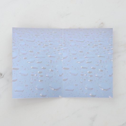 Wasserfallkarte Karte (Innenseite)