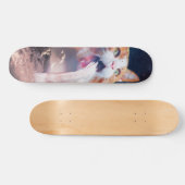Wasserfallkatze Skateboard (Horizontal)