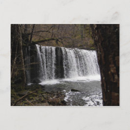 Wasserfallland in Wales, Brecon Leuchtfeuer Postkarte
