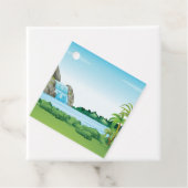 Wasserfalllandschaft Geschenkanhänger (Beispiel)