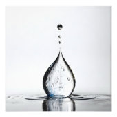 WasserfallmakMakro Fotodruck (Vorne)