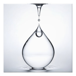 WasserfallmakMakro Fotodruck