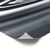 WasserfallmakMakro Poster (Ecke)