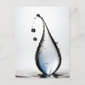 WasserfallmakMakro Postkarte (Vorderseite)