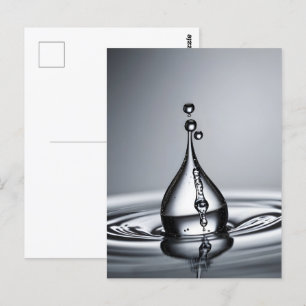 WasserfallmakMakro Postkarte