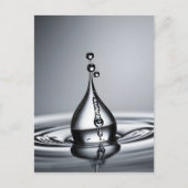 WasserfallmakMakro Postkarte (Vorderseite)