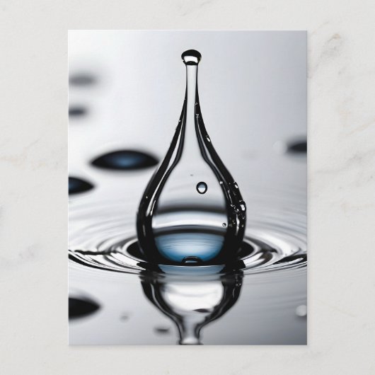 WasserfallmakMakro Postkarte (Vorderseite)