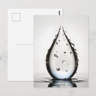 WasserfallmakMakro Postkarte