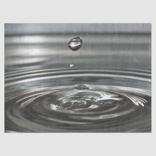 Wasserfallpapier Seidenpapier (Vorderseite)